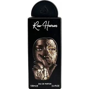Lattafa Pride Raw Human perfume bottle