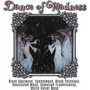 Lurker & Strange Dance of Madness perfume bottle