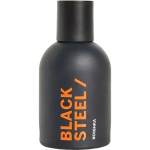 Bershka Black Steel perfume bottle