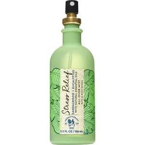 Bath & Body Works Stress Relief - Sandalwood + Eucalyptus perfume bottle
