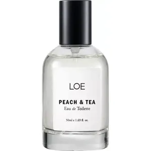 Loe Peach & Tea perfume bottle