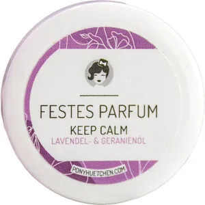 Pony Hütchen Keep Calm parfüm şişesi
