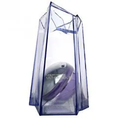 Rabanne Ultraviolet Liquid Metal perfume bottle