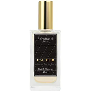 R fragrance Eau de R perfume bottle