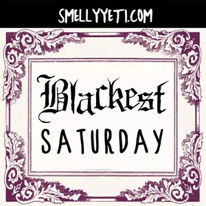 Smelly Yeti Blackest Saturday perfume bottle