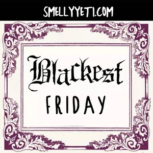 Smelly Yeti Blackest Friday perfume bottle