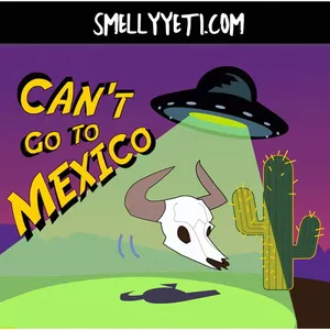 Smelly Yeti Can't Go to Mexico perfume bottle