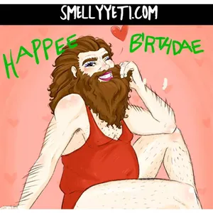 Smelly Yeti Happee Birthdae perfume bottle