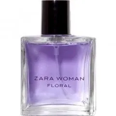 Zara Woman Floral perfume bottle
