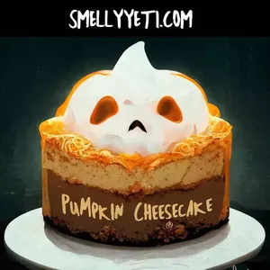 Smelly Yeti Pumpkin Cheesecake perfume bottle