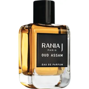 Rania J. Oud Assam parfüm şişesi