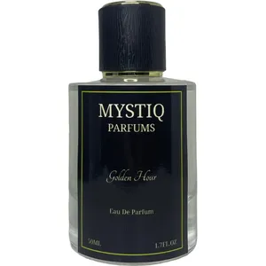Mystiq Parfums Golden Hour perfume bottle