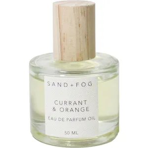 Sand + Fog Currant & Orange perfume bottle