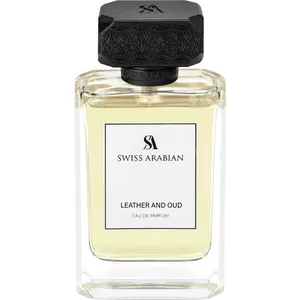 Swiss Arabian Leather and Oud parfüm şişesi