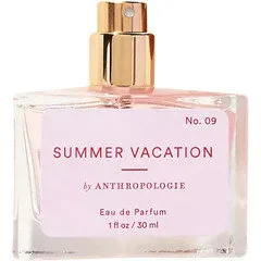 Anthropologie No. 09 Summer Vacation perfume bottle