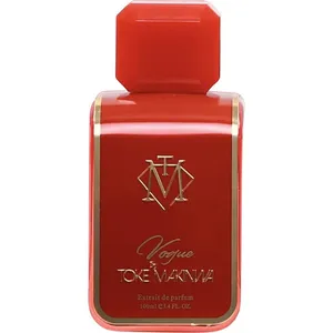 Toke Makinwa Vogue perfume bottle