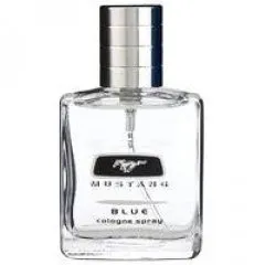 Aramis Mustang Blue perfume bottle