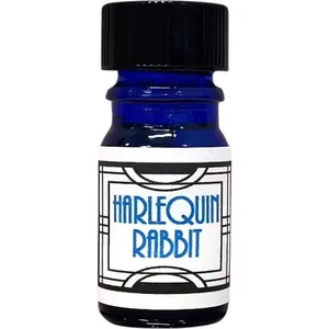 Nui Cobalt Designs Harlequin Rabbit perfume bottle