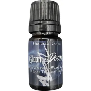 Ghoulish Goods Gloom and Doom perfume bottle