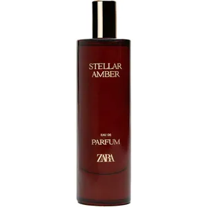 Zara Stellar Amber perfume bottle
