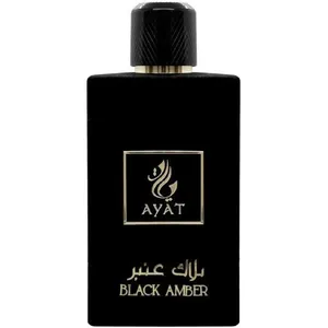 Ayat Black Amber / العنبر الأسود (Eau de Parfum) perfume bottle