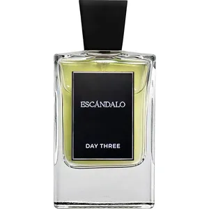 Day Three Fragrances Escándalo perfume bottle
