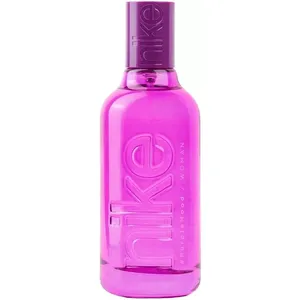 Nike #PurpleMood perfume bottle