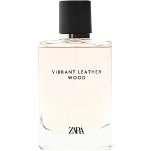 Zara Vibrant Leather Wood perfume bottle