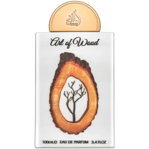 Lattafa Pride Art of Wood perfume bottle
