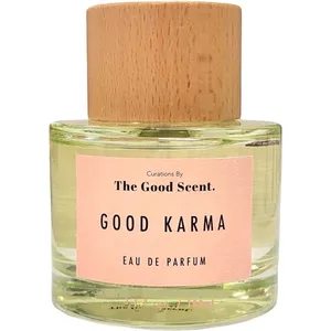 The Good Scent. Good Karma perfume bottle