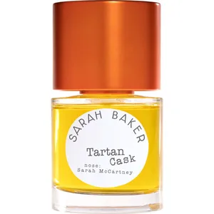 Sarah Baker Perfumes Tartan Cask perfume bottle
