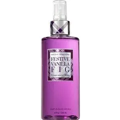 Bath & Body Works Festive Vanilla Fig perfume bottle