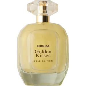Bershka Golden Kisses perfume bottle
