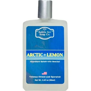 Subtle Art Soap Co. Arctic Lemon parfüm şişesi