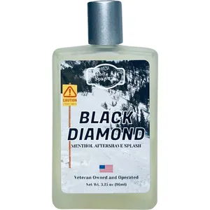 Subtle Art Soap Co. Black Diamond perfume bottle