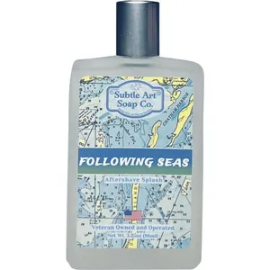 Subtle Art Soap Co. Following Seas parfüm şişesi