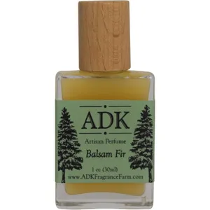 Adirondack Fragrance & Flavor Farm Balsam Fir perfume bottle