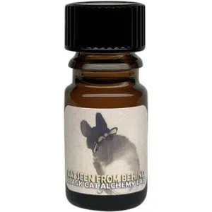 Black Phoenix Alchemy Lab Cat Seen from Behind perfume bottle