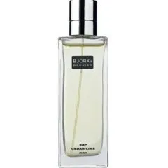 Björk & Berries Cedar Lime parfüm şişesi