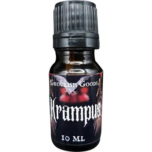 Ghoulish Goods Krampus perfume bottle