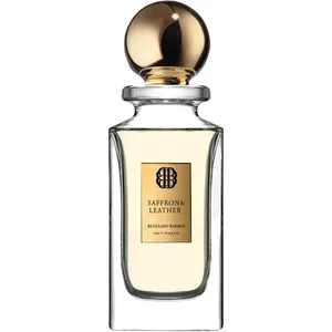 Benjamin Barber Saffron & Leather perfume bottle