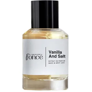 Foncé Vanille and Salt perfume bottle