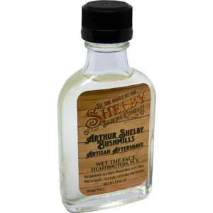 Wet The Face Arthur Shelby Bushmills perfume bottle