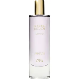 Zara Golden Decade Amethyst perfume bottle