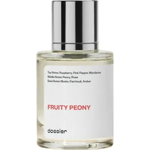 Dossier Fruity Peony parfüm şişesi