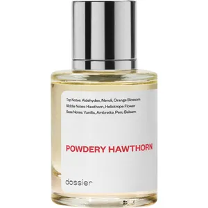 Dossier Powdery Hawthorn parfüm şişesi