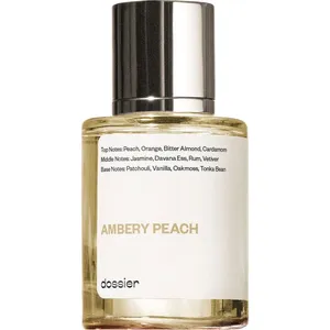 Dossier Ambery Peach perfume bottle