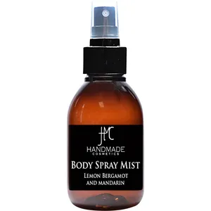 Handmade Cosmetics Lemon, Bergamot and Mandarin perfume bottle