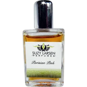 Suzy Larsen Parisian Pink perfume bottle