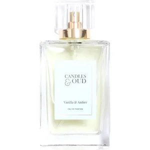 Candles & Oud Vanilla & Amber perfume bottle